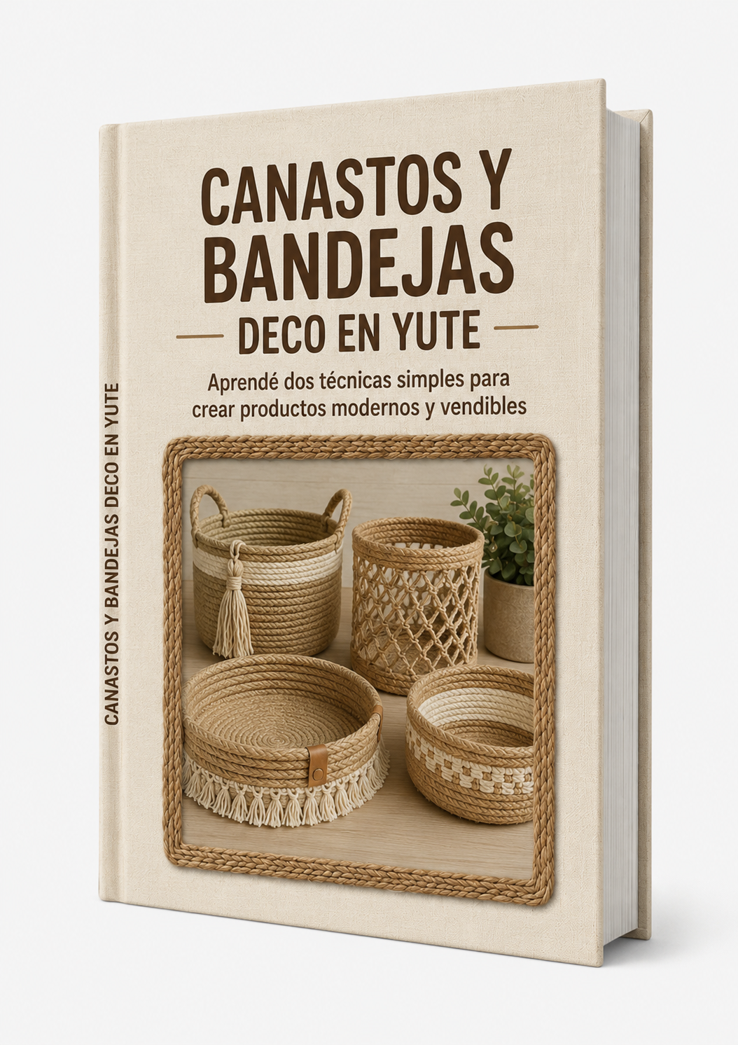 Canastos y Bandejas en Yute